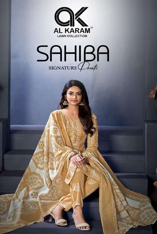 SAHIBA SIGNATURE PRINTS OPEN PIC BY AL KARAM  